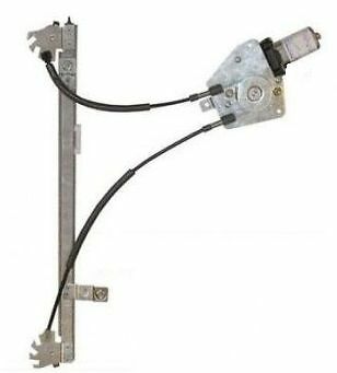 Mécanisme lève vitre avant droit Peugeot 306 robuste à double guidage pour vitre électrique
