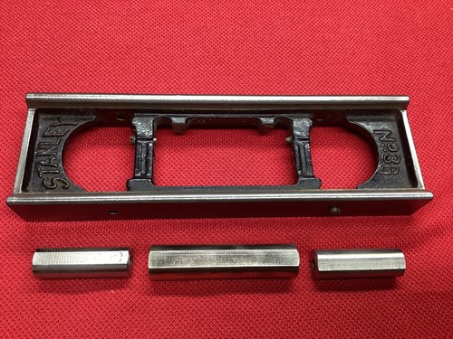 Vintage Stanley No. 36 Iron Spirit Level 6ā Double Plumb 3 Vials Nice ! LšK ! - Picture 11 of 13