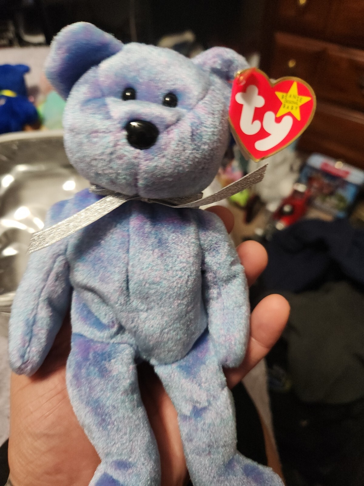 Clubby II" 1999 TY Beanie Baby *MINT CONDITION, Rare, Tag ERRORS* - Picture 11 of 11