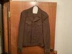 WWII WW2 US Army Military Service Coat Jacket Uniform Wool 38L - Station in