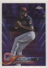 2018 Topps Chrome Purple Refractor 254/299 Cody Allen #161 yf0