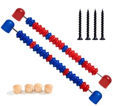 Zdgao Shuffleboard Score Keeper - Abacus Bead Score Counter, Wooden Shufflebo...
