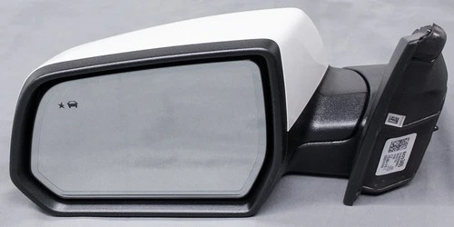 84293661 OEM White Frost (G1W, WA140X) GMC Acadia Left Driver Exterior Mirror