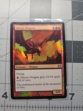 Shivan Dragon From the Vault: Dragons Foil