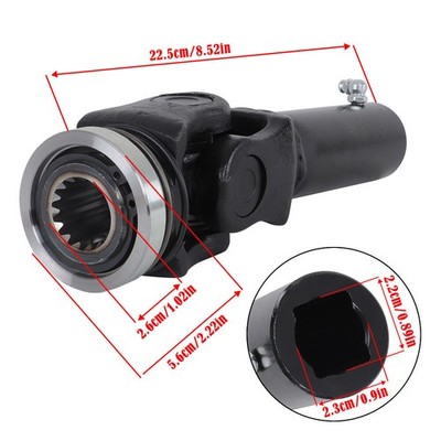 For Grasshopper U-Joint Coupler Deck Drive PTO Shaft Half Female 398914