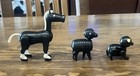 Vintage Fisher Price Little People Black Horse, Sheep, and Pig — photo 3