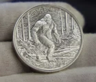 2 oz .999 Fine Silver Bigfoot Round – Intaglio Mint – BU