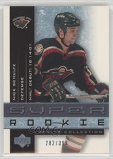 2001-02 Upper Deck Premier Collection Super Rookie 282/399 Nick Schultz #66 0s5s