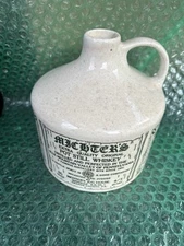 Vintage 1960’s Michter's Whiskey Jug Bottle 4/5 Quart Crock Pot Still