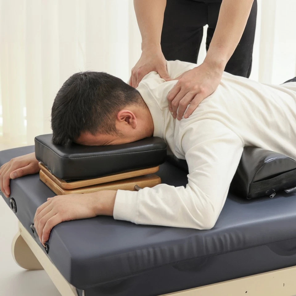Royal Massage Windsor Plaque D’Appui Portable Cervicale Pour Chiropractie Noir - Photo 2/4