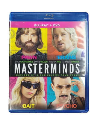 Masterminds [Blu-ray] DVDs