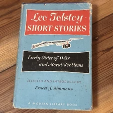 Leo Tolstoy Short Stories - Early Tales of War Modern Library Edition