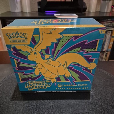 Ascended Heroes Pokemon Center Elite Trainer Box ETB Factory Sealed Brand New