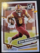 2023 Panini Donruss Football Brian Robinson Jr. #292 Washington Commanders