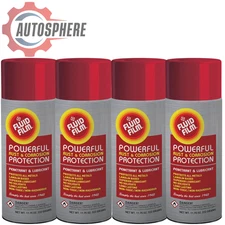 Fluid Film Rust Corrosion Penetrant Lubricant Preventative, Aerosol Can 4-Pack