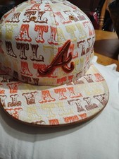 Atlanta Fitted Cap 7 3/8 Orange, Yellow Brown...