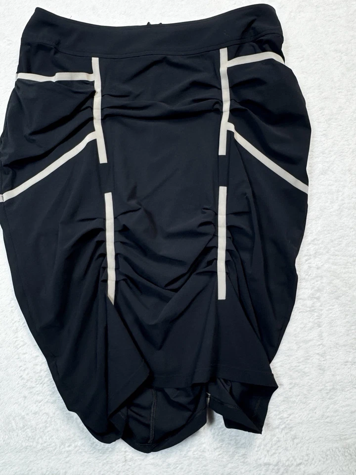 Ann Demeulemeester François Girbaud Black Sculptural Skirt Size M Avant Garde - Image 2 of 4