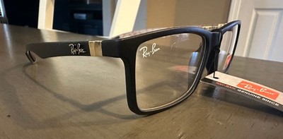 NEW RAY-BAN UNISEX CLEAR GLASSES EXCELLENT CONDITION