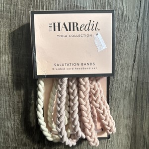 Salutation Bands Slim Braided Headband Set