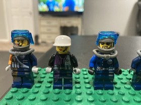 Lego Ogel Alpha Team Flex Radia Charge Crunch Minion Minifig Lot 5 4798 4796