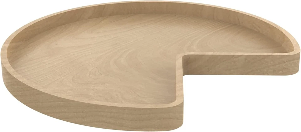 Rev-A-Shelf  28" 28 in. Banded Wood Kidney Lazy Susan LD-4BW-401-28SBS-1 - Image 2 of 4