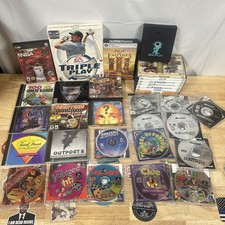 Lot of 35 Vintage PC CD-ROM Games Windows Dos Macintosh The Sims Lot Mostly CIB