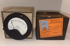 Vintage Westinghouse Volts Meter Gauge Type Na-35 Made In The USA S1