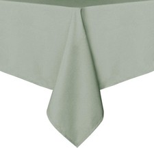 Rectangle Tablecloth - 60 x 84 Inch - Stain and Wrinkle Resistant Washable Po...