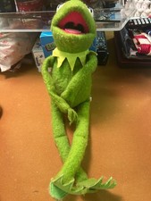 Vintage Plush Kermit the Frog 850 Jim Henson Muppet Fisher Price Toy 1976