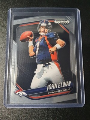 John Elway - Prizm Black Football 2025 - Denver Broncos 