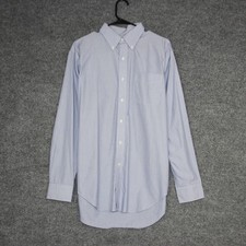 Lauren Ralph Lauren Classic Fit Non Iron Striped Button Down Shirt Men 16.5 34