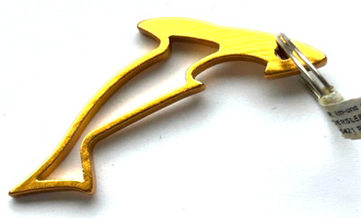 Shark Shark Bottle Opener Aluminium Keychain Keychain NEW (H35)