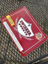 Vintage Red Swisher Sweets Red Cigar Box - Empty 