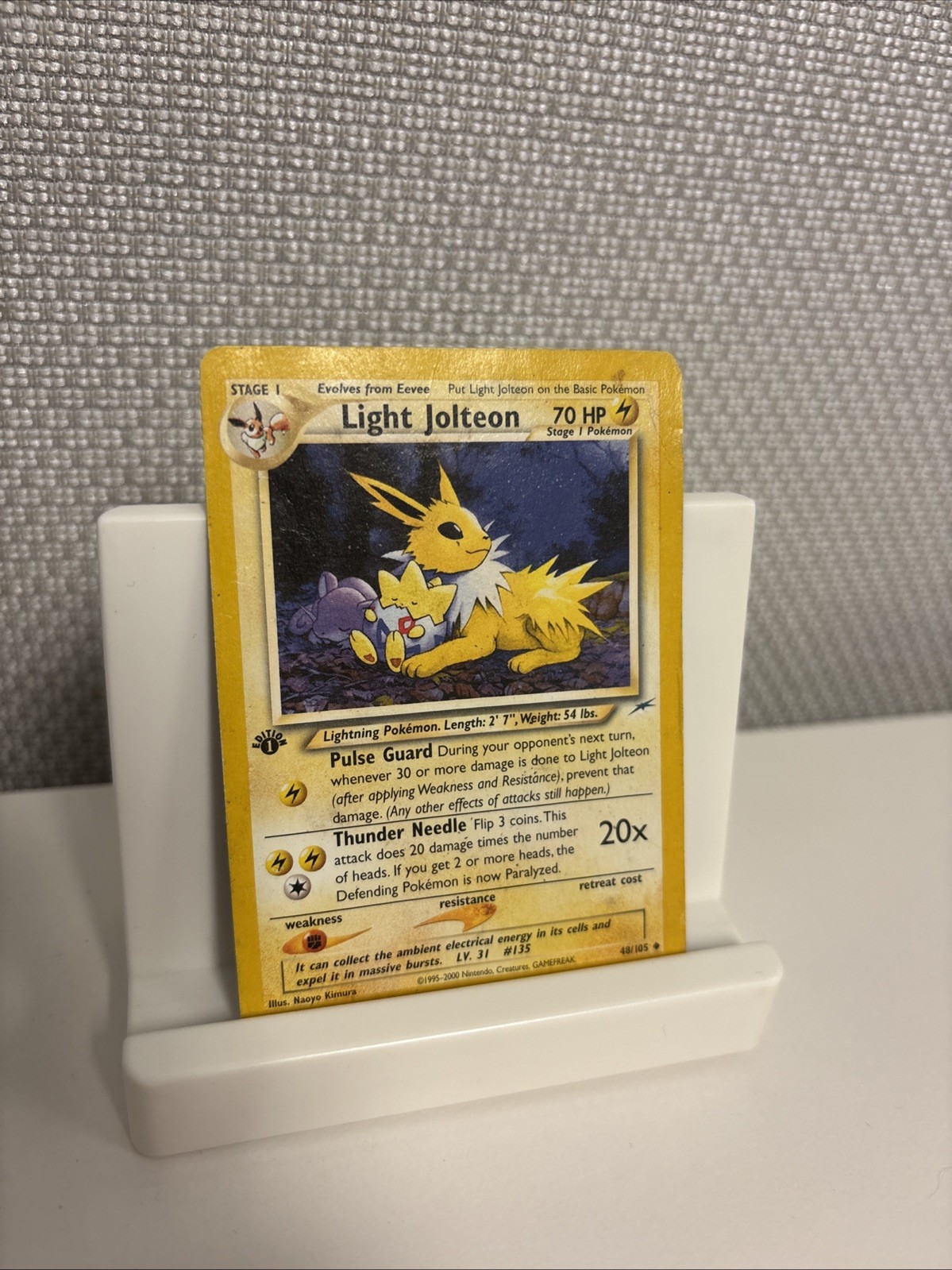 1995-2000 Light Jolteon 48/105 Neo Destiny Regular LP