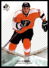 2011-12 SP Authentic Rookie Extended Zac Rinaldo #R77