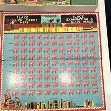 Milton Bradley Go to the Head of the Class Board Game 1953 Vintage MPN 4175-11