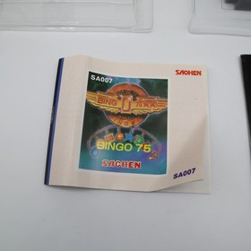 NES Nintendo SACHEN BINGO 75 SA-007 - NEW & UNPLAYED, but OPENED BY US CUSTOMS!