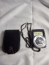 Gossen Luna Pro Light Meter Vintage ASA w/ Case Germany - Tested