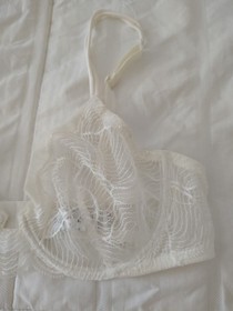 La Perla Bra 34b Nwt Lace Cream  Small Underwire Bra