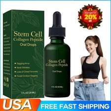 Stem Cell Collagen Peptide Oral Drops for Lift  Firm Skin Reduce Wrinkle USA