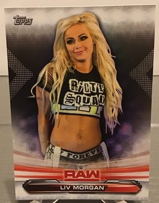 Liv Morgan wwe wcw ecw Divas Card riot squad   