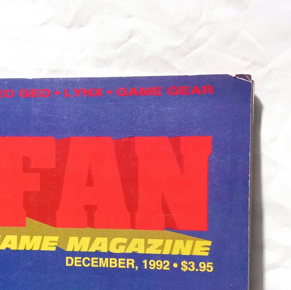 Rare Volume 1 Issue 2 Diehard Game Fan Dec 1992 First National Release Sonic 2 - Image 4 of 4