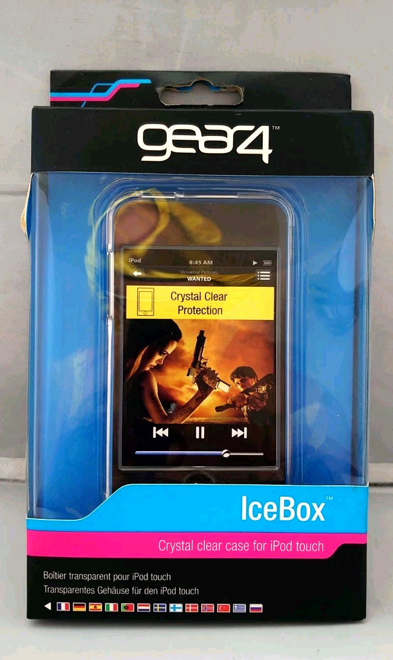 Gear4 iPod Touch  Crystal Clear Hard Plastic Case-IceBox