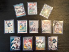 Topps Pro Set Upper Deck Card Lot (12) NFL Dan Marino Miami Dolphins 1988-95
