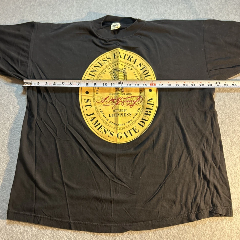 Camisa Gráfica Informal Guinness Extra Stout De Colección - Para Hombre Talla XL Foto 4 de 4