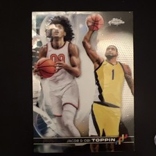 Jacob Obi Toppin 2023-24 Topps Chrome DNA #DNA-5 Indiana Pacers New York Knicks