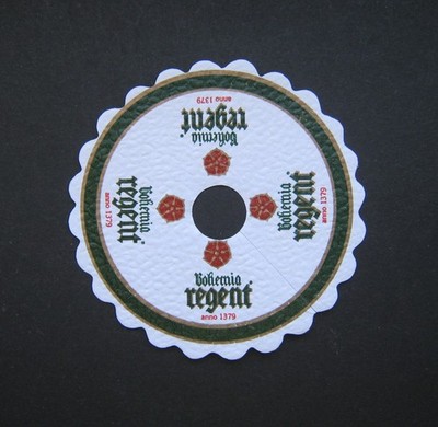 BOHEMIA REGENT MUSHROOM DOILY Beer Mat Coaster Beer Mexico NEW RARE