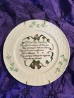 Belleek Collector Plate Marriage Blessing Wedding Ireland 8.5" Blue Mark Sticker — photo 9