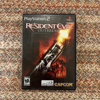 Resident Evil Outbreak PS2 -Sony Playstation 2  - w/Manual