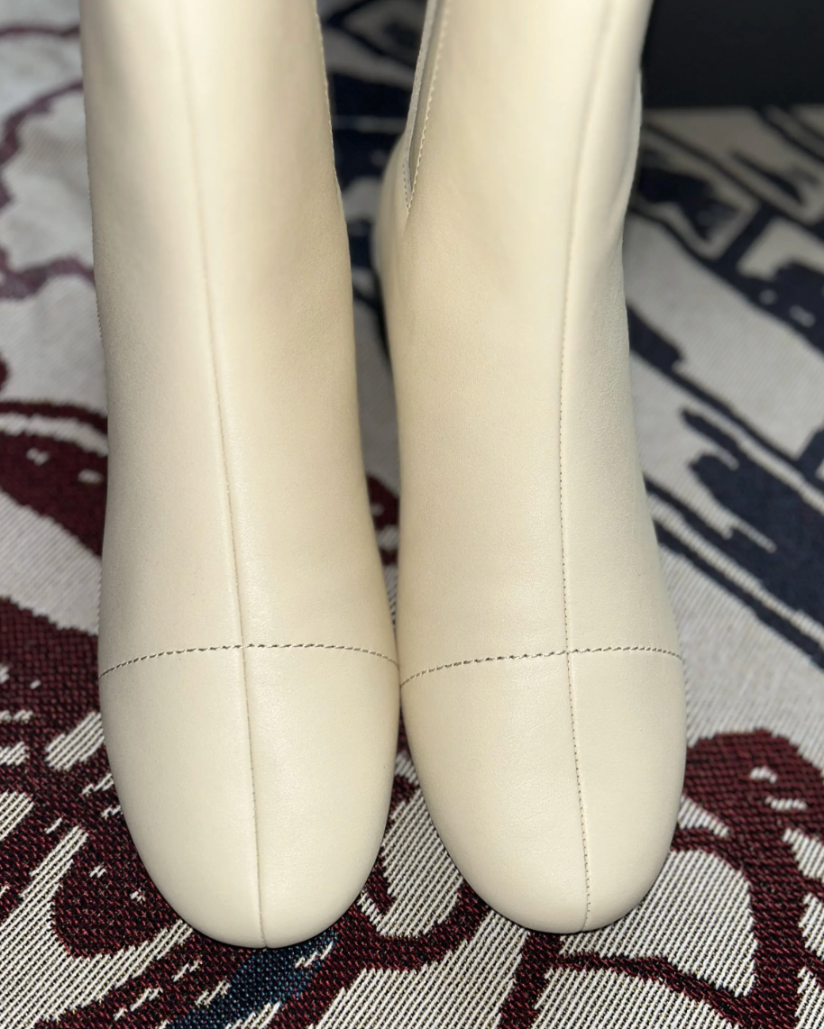 Raf simons solaris white zip boots Chelsea 2001 size EU 41 / US 8
